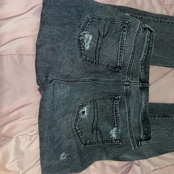 American Eagle Outfitters Denim Charcoal Jeans - Picture 3 of 4